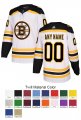 Boston Bruins Custom Letter and Number Kits for Away Jersey Material Twill