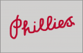 Philadelphia Phillies 1933 Jersey Logo Sticker Heat Transfer
