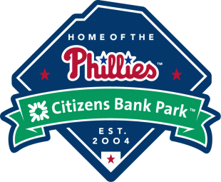 Philadelphia Phillies 2005-Pres Stadium Logo 01 decal sticker