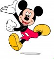 Mickey Mouse Logo 11 Sticker Heat Transfer