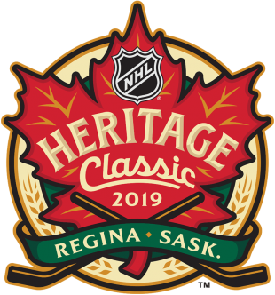 NHL Heritage Classic 2019-2020 Logo decal sticker