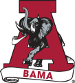 Alabama Crimson Tide 1974-2000 Secondary Logo decal sticker