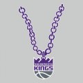 Sacramento Kings Necklace logo Sticker Heat Transfer