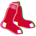 Phantom Boston Red Soxs logo decal sticker