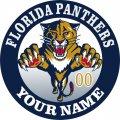 Florida Panthers Customized Logo decal sticker