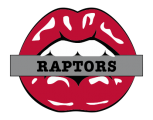 Toronto Raptors Lips Logo decal sticker