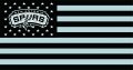 San Antonio Spurs Flag001 logo decal sticker