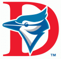 Dunedin Blue Jays 1997-2003 Alternate Logo Sticker Heat Transfer