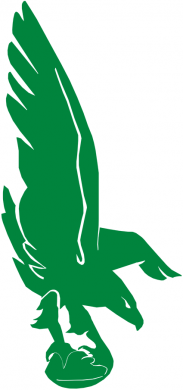 Philadelphia Eagles 1942-1947 Primary Logo Sticker Heat Transfer