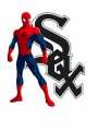 Chicago White Sox Spider Man Logo decal sticker