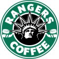 New York Rangers Starbucks Coffee Logo Sticker Heat Transfer