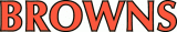 Cleveland Browns 1972-2002 Wordmark Logo decal sticker