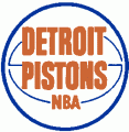 Detroit Pistons 1975-1978 Primary Logo decal sticker