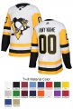 Pittsburgh Penguins Custom Letter and Number Kits for Away Jersey Material Twill