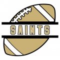 Football New Orleans Saints Logo Sticker Heat Transfer