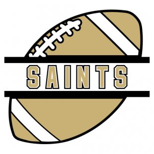 Football New Orleans Saints Logo Sticker Heat Transfer