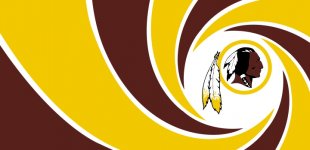 007 Washington Redskins logo decal sticker