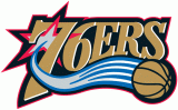 Philadelphia 76ers 1997-2008 Primary Logo Sticker Heat Transfer