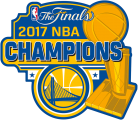 Golden State Warriors 2016-2017 Champion Logo Sticker Heat Transfer