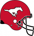 Calgary Stampeders 1995-2012 Helmet Logo decal sticker