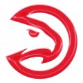 Atlanta Hawks Crystal Logo decal sticker