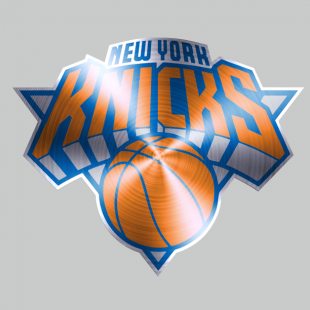 New York Knicks Stainless steel logo decal sticker