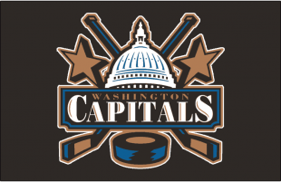 Washington Capitals 1997 98-2006 07 Jersey Logo Sticker Heat Transfer