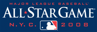 MLB All-Star Game 2008 Wordmark 02 Logo Sticker Heat Transfer