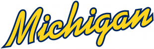 Michigan Wolverines 1996-Pres Wordmark Logo 06 Sticker Heat Transfer
