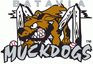 Batavia Muckdogs 1998-Pres Primary Logo Sticker Heat Transfer