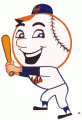 New York Mets 1963-1970 Mascot Logo decal sticker