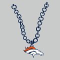 Denver Broncos Necklace logo decal sticker