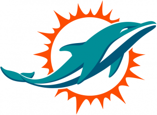 Miami Dolphins 2018-Pres Primary Logo Sticker Heat Transfer