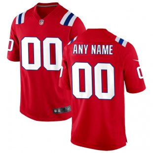 New England Patriots Custom Letter and Number Kits For Red Jersey Material Vinyl