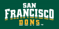 San Francisco Dons 2012-Pres Wordmark Logo 04 decal sticker