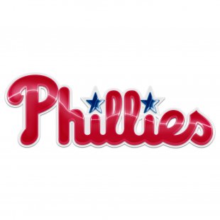 Philadelphia Phillies Crystal Logo Sticker Heat Transfer
