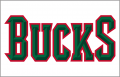 Milwaukee Bucks 2006-2014 Jersey Logo decal sticker
