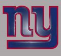 New York Giants Plastic Effect Logo Sticker Heat Transfer