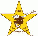 MLB All-Star Game 1978 Alternate Logo Sticker Heat Transfer