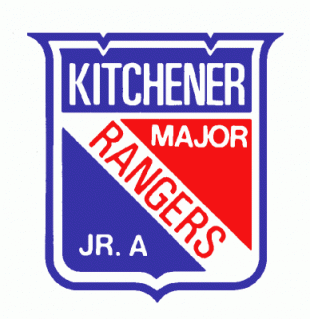 Kitchener Rangers 1979 80-1990 91 Primary Logo decal sticker