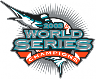 Miami Marlins 2003 Champion Logo 02 Sticker Heat Transfer