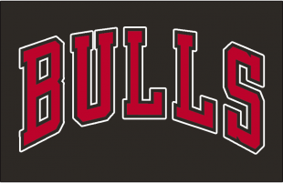 Chicago Bulls 1997 98 Jersey Logo Sticker Heat Transfer