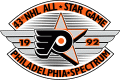 NHL All-Star Game 1991-1992 Logo Sticker Heat Transfer