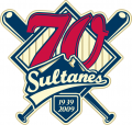 Monterrey Sultanes 2009 Anniversary Logo decal sticker