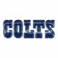 Indianapolis Colts Crystal Logo decal sticker
