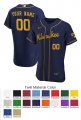 Milwaukee Brewers Custom Letter and Number Kits for Alternate Jersey 01 Material Twill