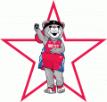 NBA All-Star Game 2012-2013 Mascot Logo Sticker Heat Transfer
