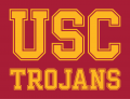 Southern California Trojans 2000-2015 Wordmark Logo 02 decal sticker