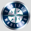 Seattle Mariners Stainless steel logo decal sticker