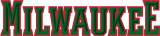 Milwaukee Bucks 2006-2014 Wordmark Logo Sticker Heat Transfer